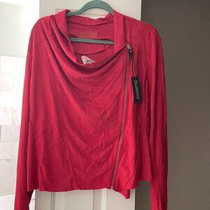 Red lightweight jacket